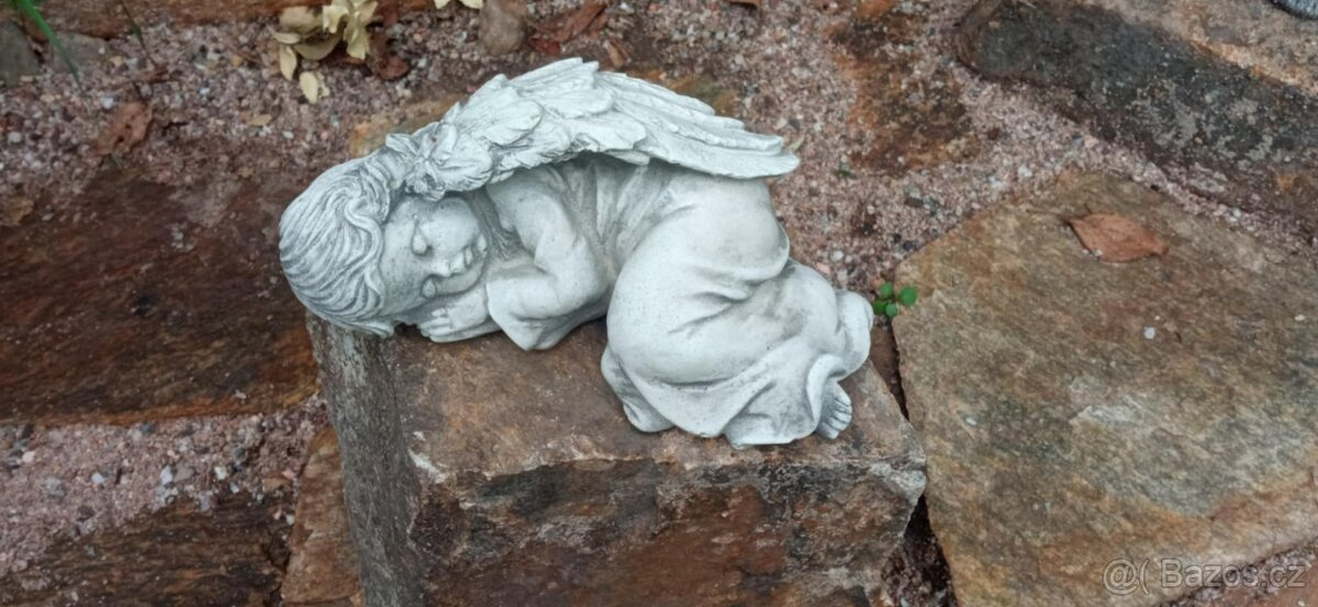 Zahradní dekorace- Andílek 1 - 4