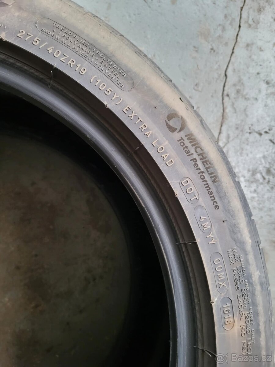 275/40r19 - 4