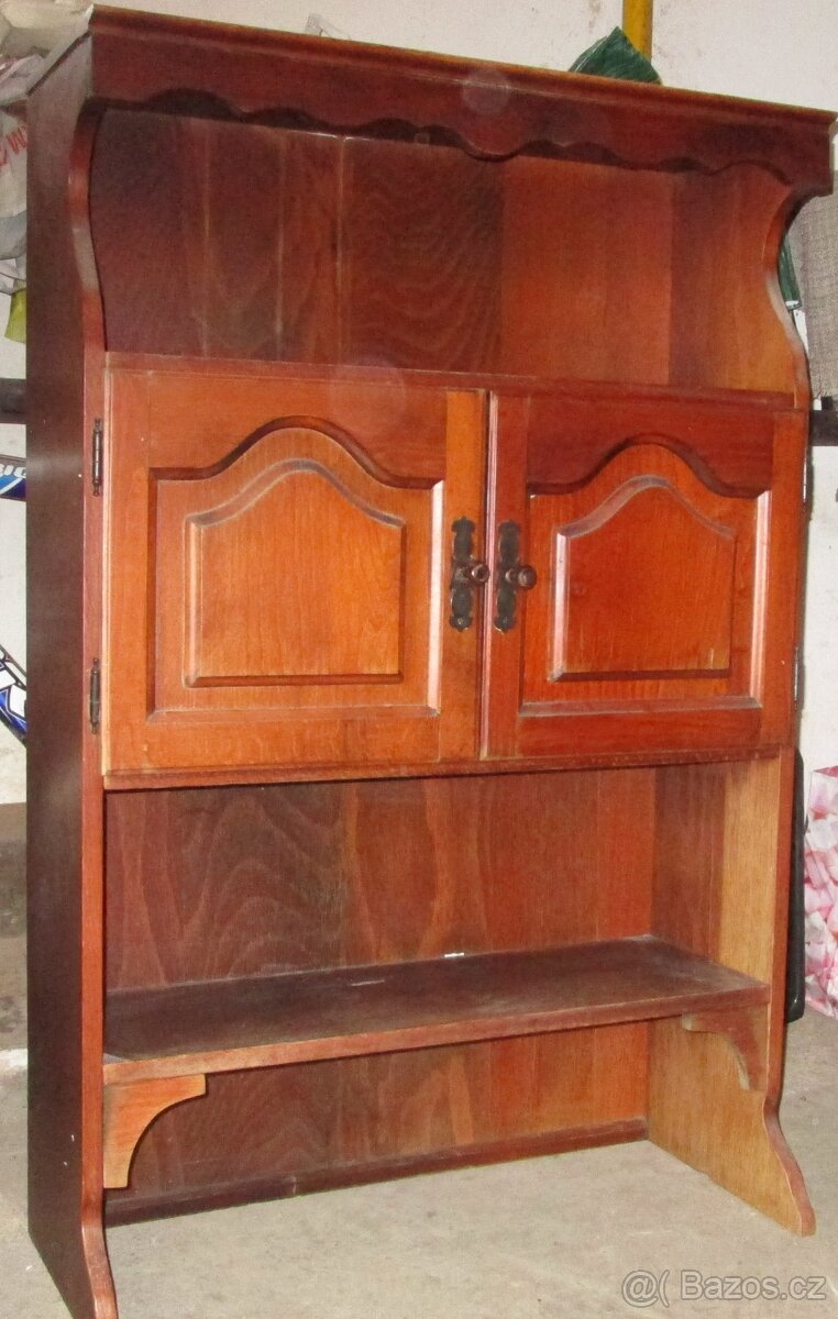 starožitná komoda + skříňka - 4