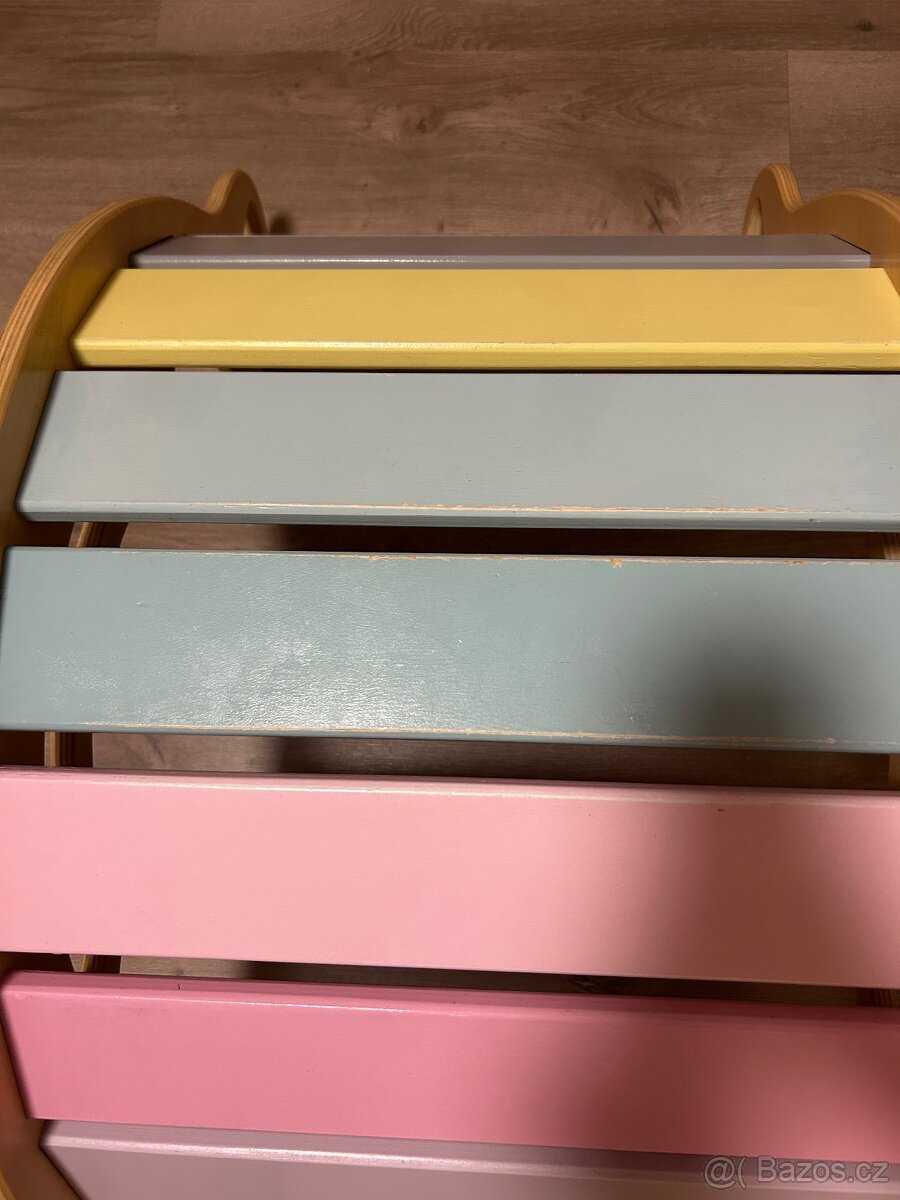 Elis design Montessori duhová houpačka 5v1 - 4