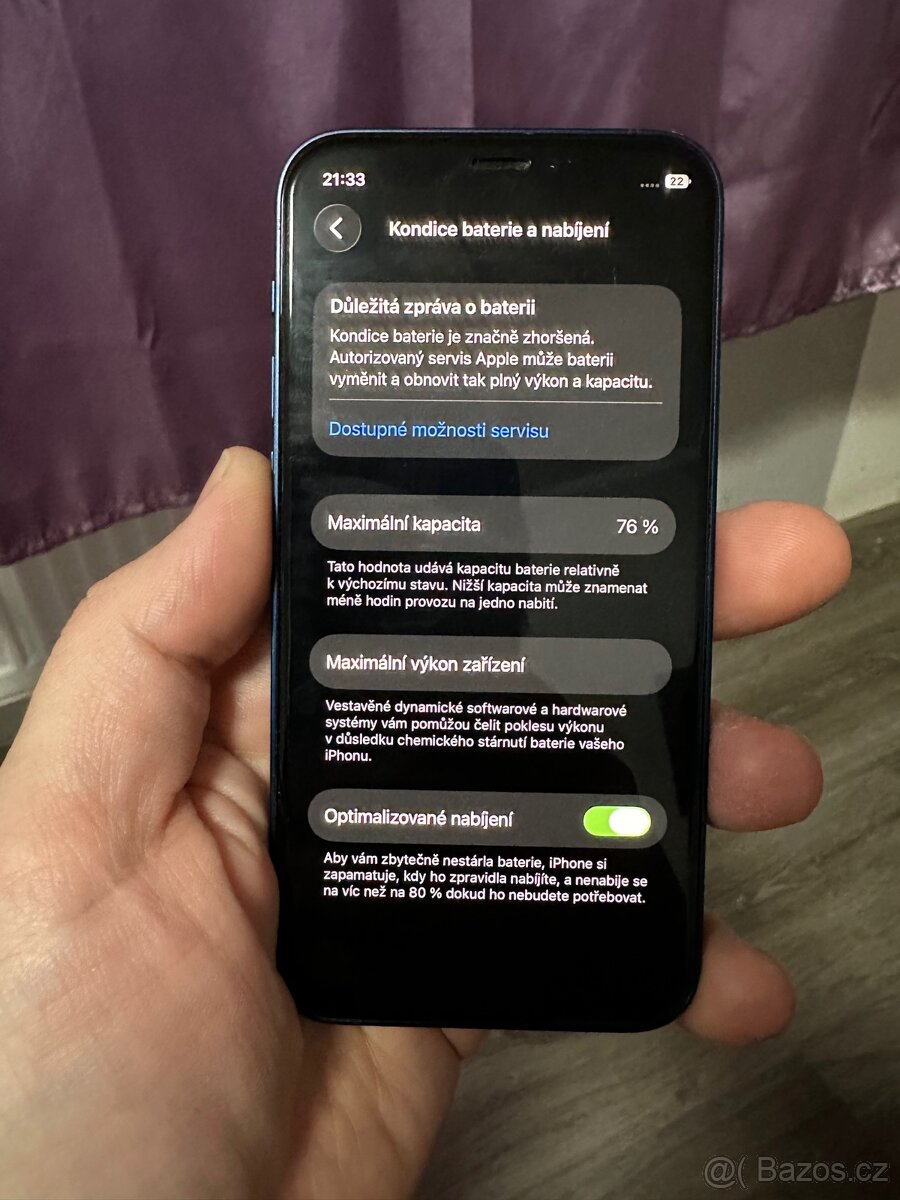 iPhone 12 mini 64 gb, modré barvy - 4