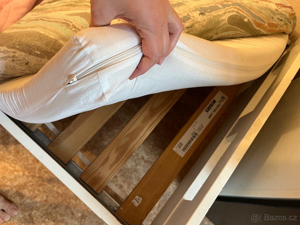 Dětská postel bílá a červená - 4