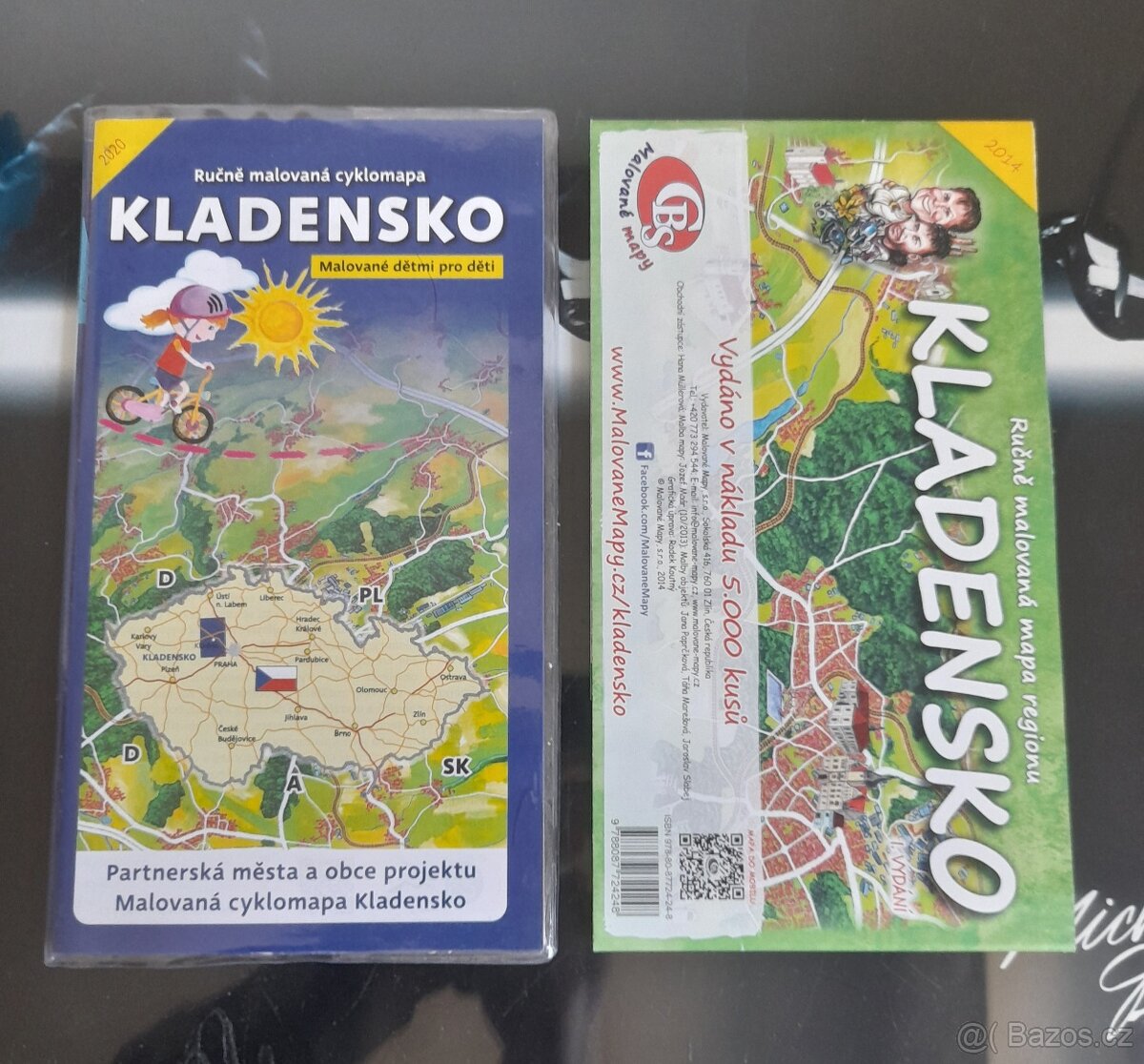Kladensko a Slánsko z nebe + mapy - 4