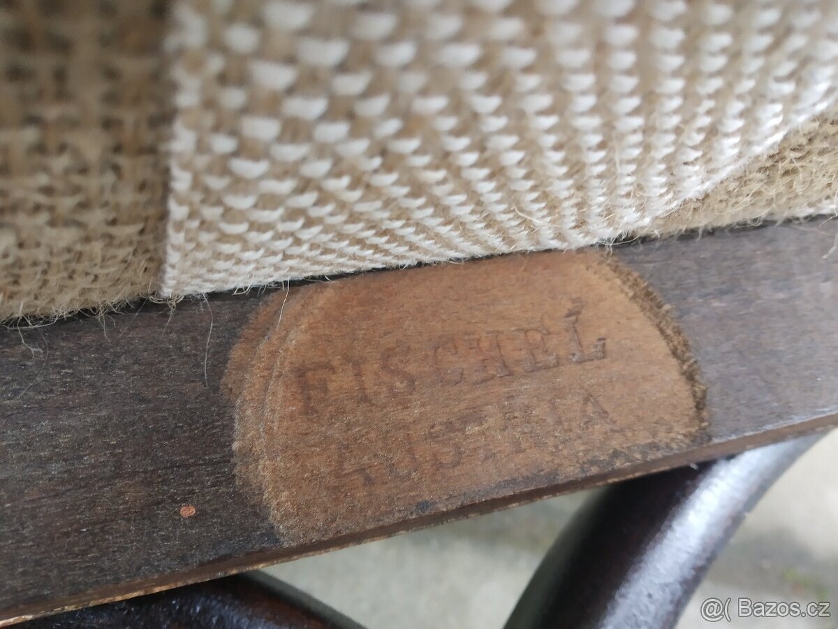 Houpací křeslo Thonet. - 4