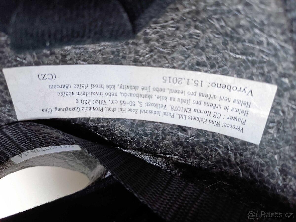 Cyklistická helma Scirocco, velikost S - 4