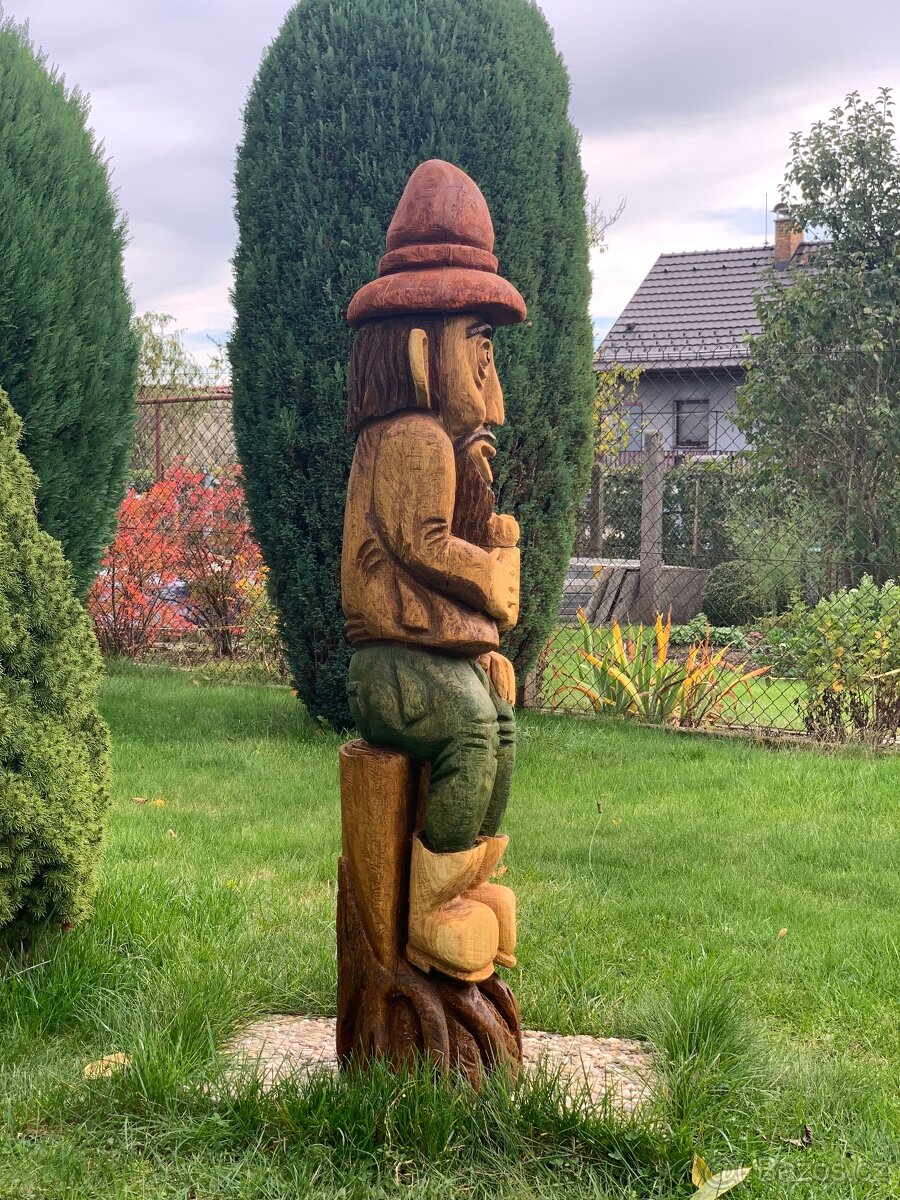 Dřevěná socha - 4