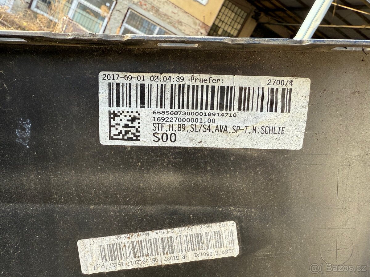 Zadní nárazník a4 b9 s4 b9 s line combi - 4