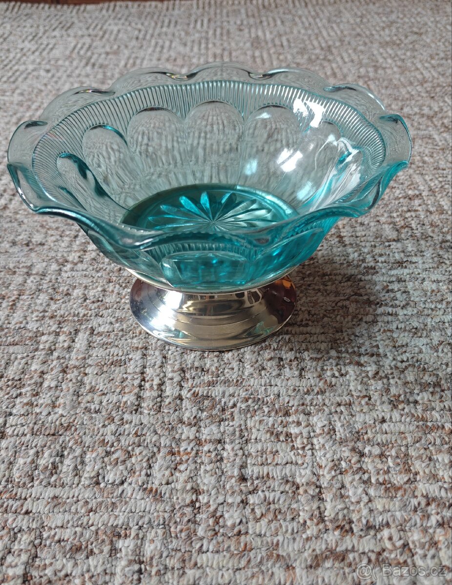 Starý podnos sklo - 4