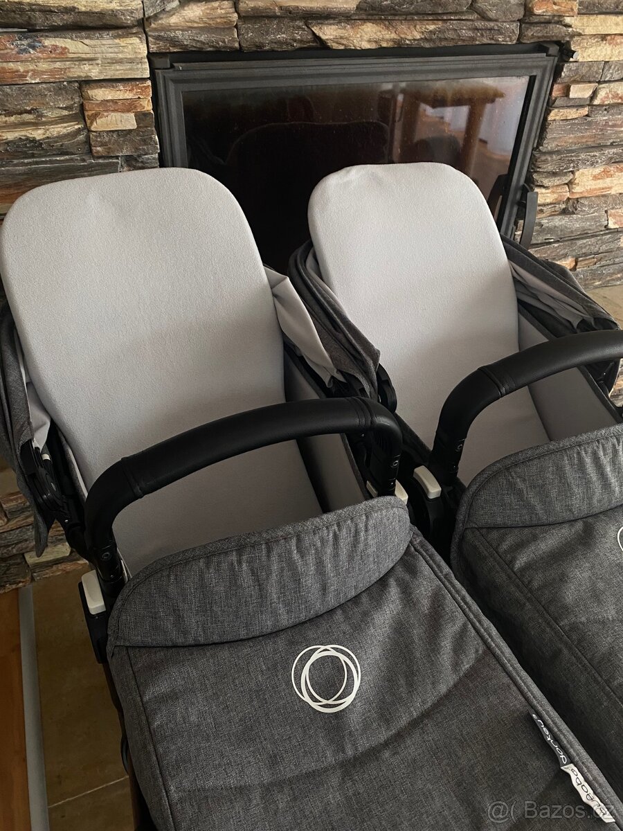 🩶🤍 Bugaboo Donkey 3 TWIN grey melange 🩶🤍 - 4