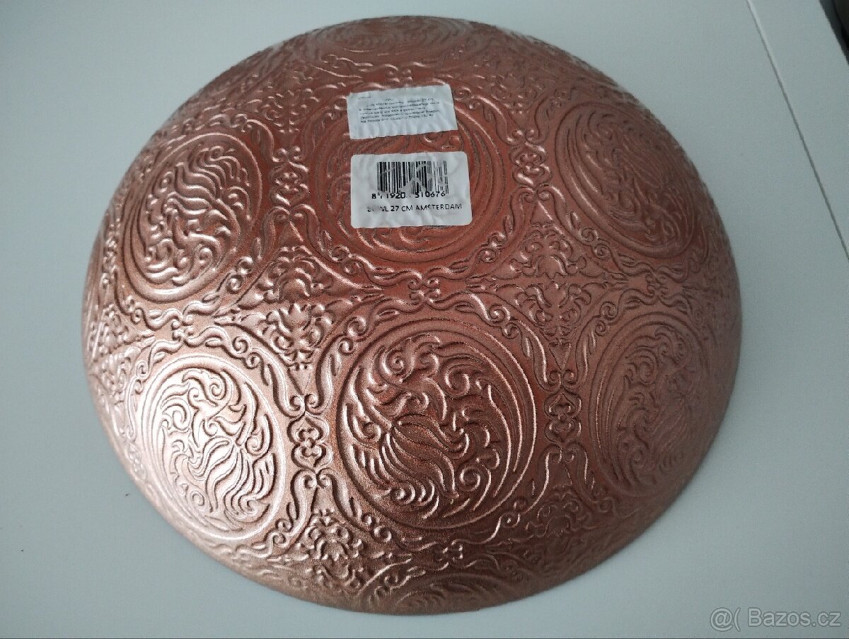 Dekorační skleněná mísa - 4