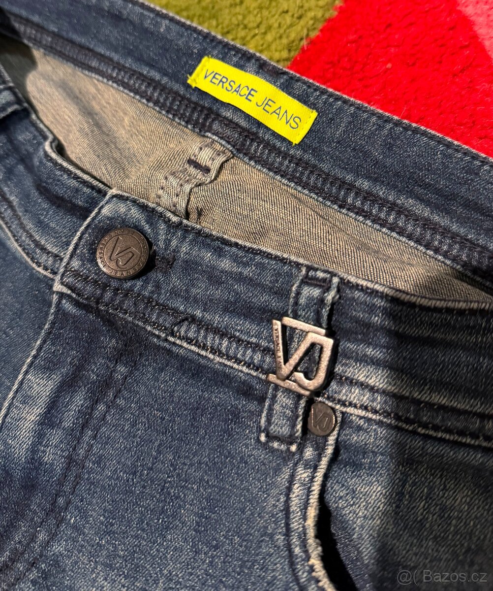 VERSACE PUSH-UP LUXUSNÍ DÁMSKÉ DŽÍNY W28(,M) - 4