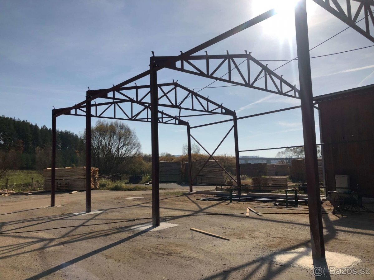 Konstrukce haly 12x30x6m - 4