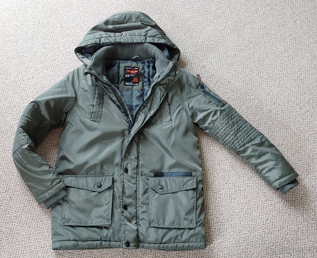 Chlapecká bunda zimní, přechodová 146/152/158 - 4