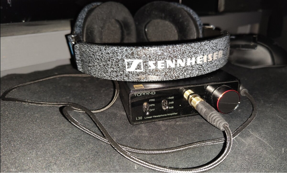 Sennheiser HD 600 Avantgarde a Topping L30. - 4