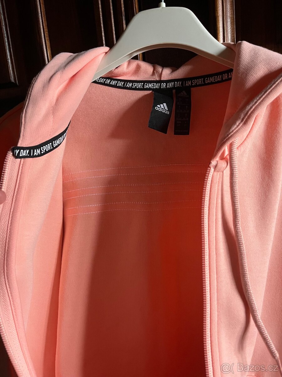 Nová dámská mikina Adidas na zip, s kapucí, vel S - 4