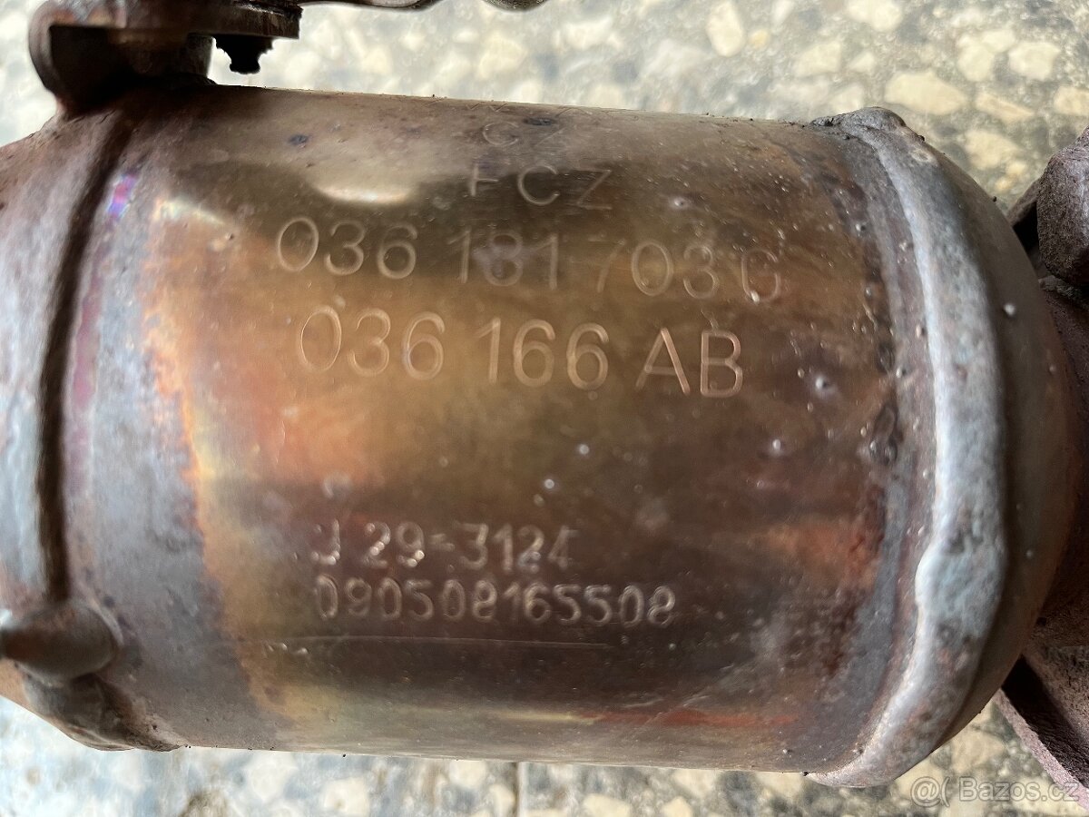 Katalyzátor Škoda, VW, Seat 1,4 - 16v, 63 kw, motor BXW - 4