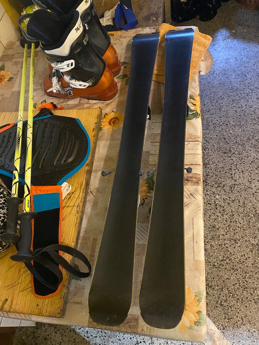 Lyže 100cm včetně lyžáků a vybavení - 4
