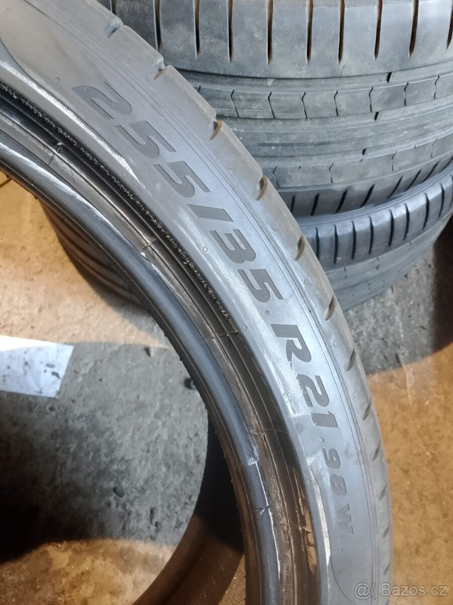 255/35/21 98w Pirelli - letní pneu 2ks - 4