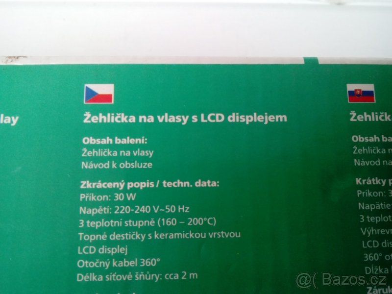 ŽEHLIČKA NA VLASY S LCD DISPLEJEM - 4