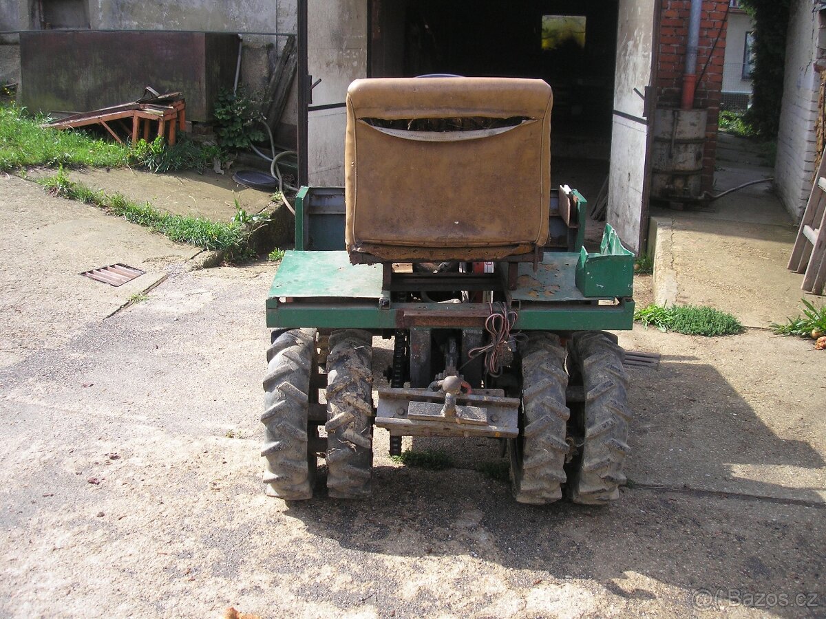 Prodám malotraktor domácí výroby. - 4