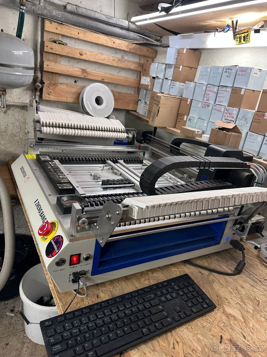 Výrobní linka PCB - Osazovačka SMD, Pec, Stencil Printer - 4