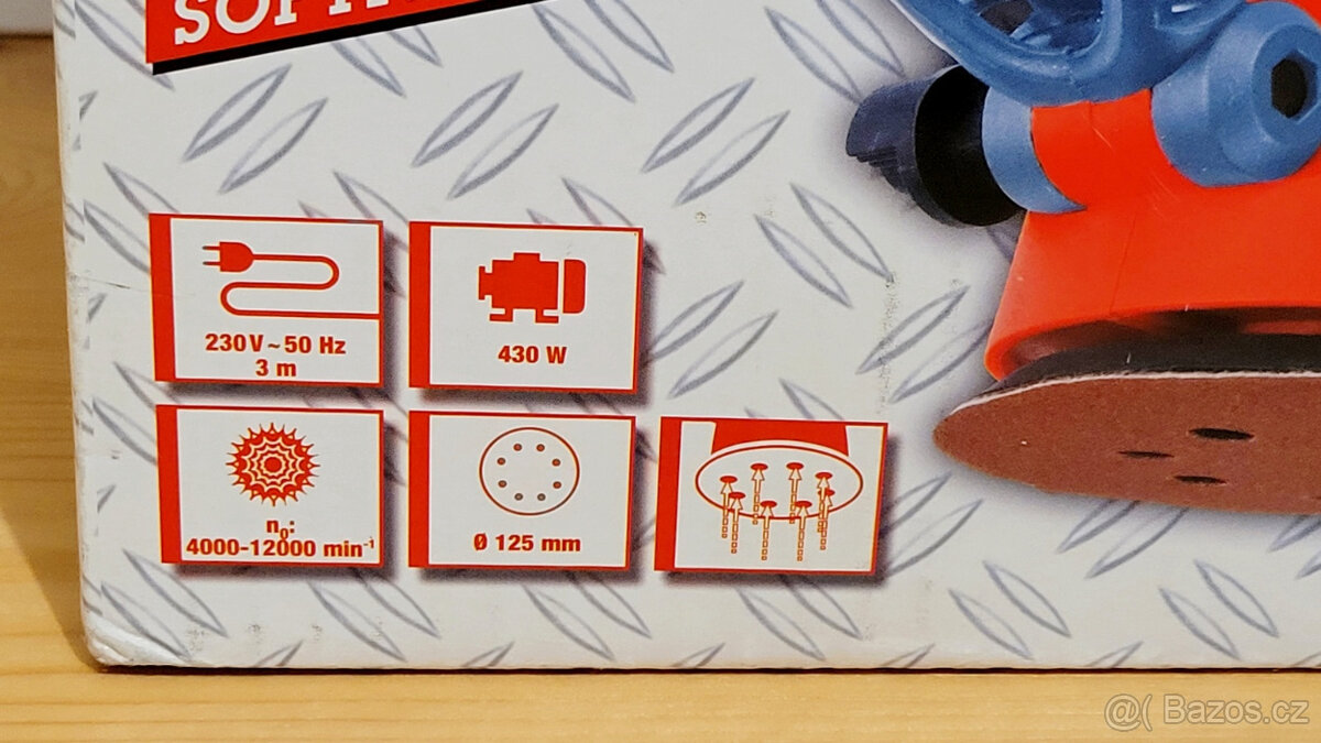 Excentrická bruska Pattfield 125mm - 4