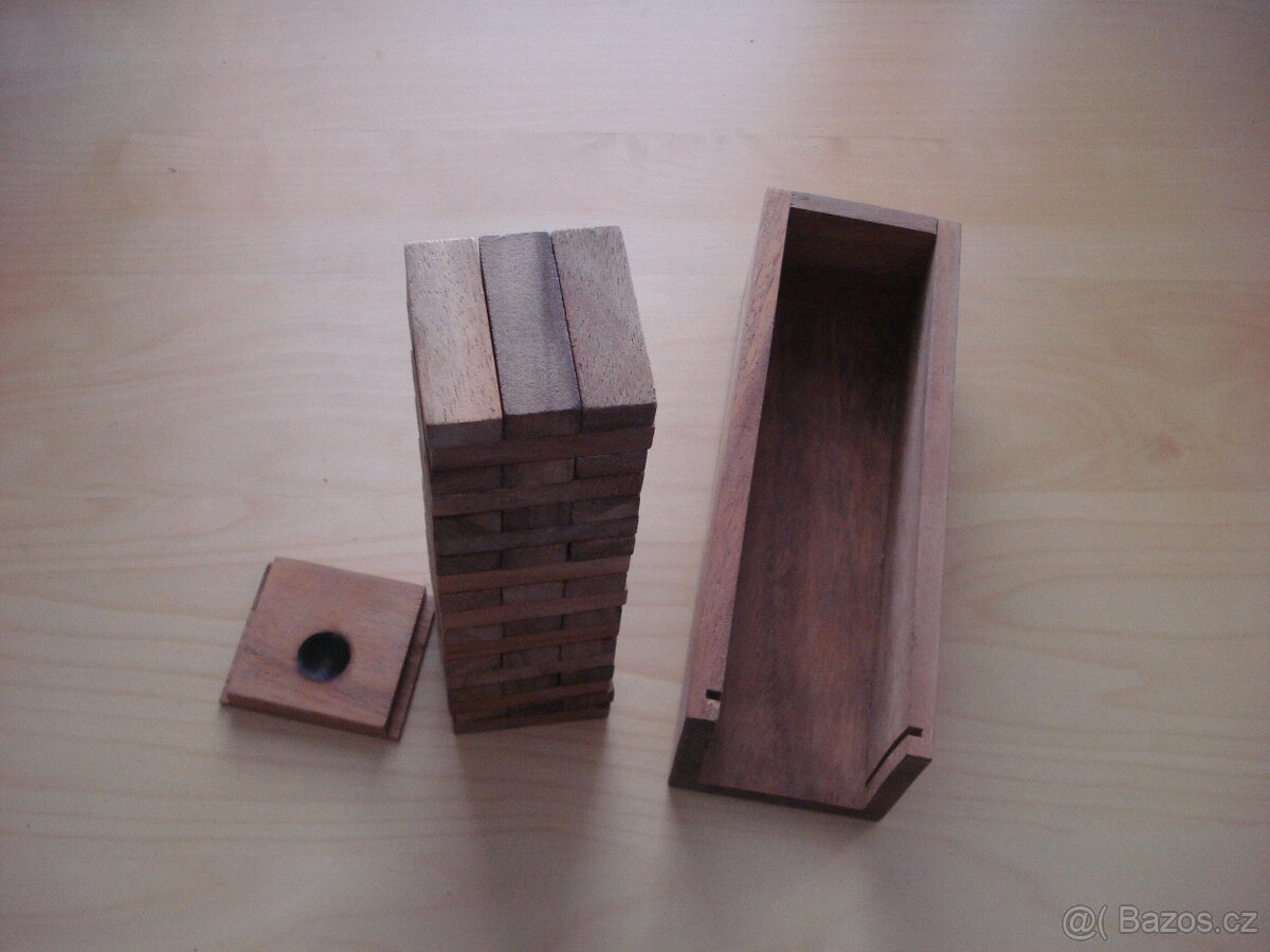 Jenga věž, dřevěná. - 4