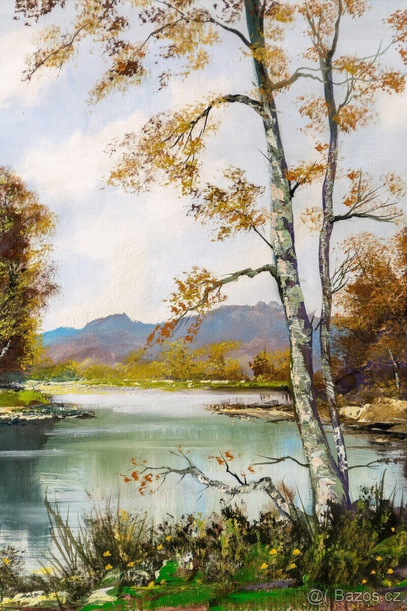 Řeka, Fellner, 930×730 mm - 4