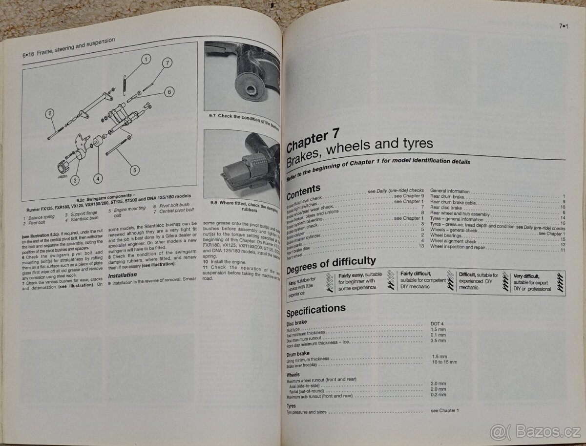 Haynes manual Gilera Runner / Dna - 4