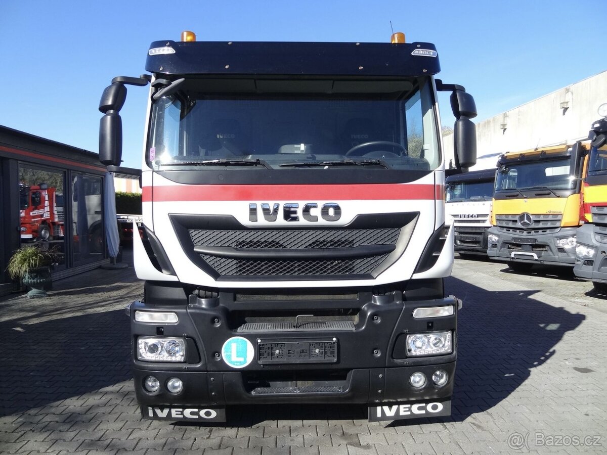 Iveco Stralis 420 - 6x2 – Valník + HR-Fassi F335 – EURO 6