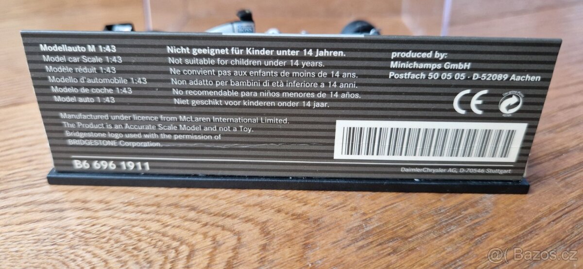 Mercedes McLaren MP4-15 #2 David Coulthard 1:43 MINICHAMPS - 4