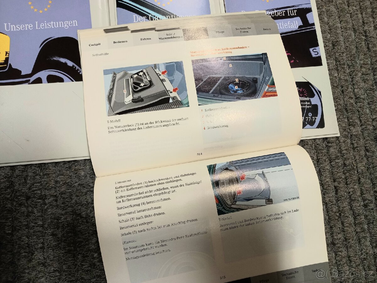 Mercedea W210 - komplet navod k obsluze - 4