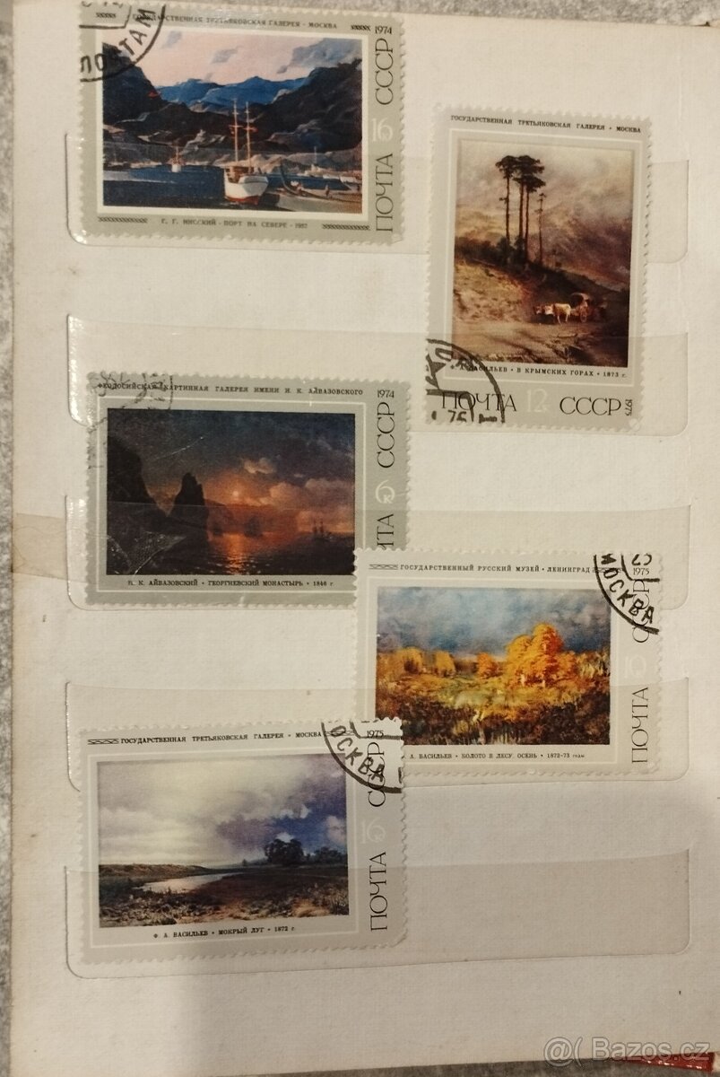 Známky album č 4 - 4