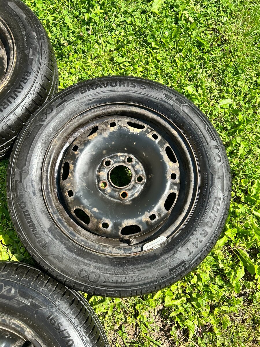 Letní sada Barum 165/70 R14 5x100 - 4