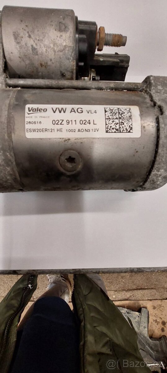 Prodam Startér VALEO 02Z911024L START-STOP 1500kč - 4
