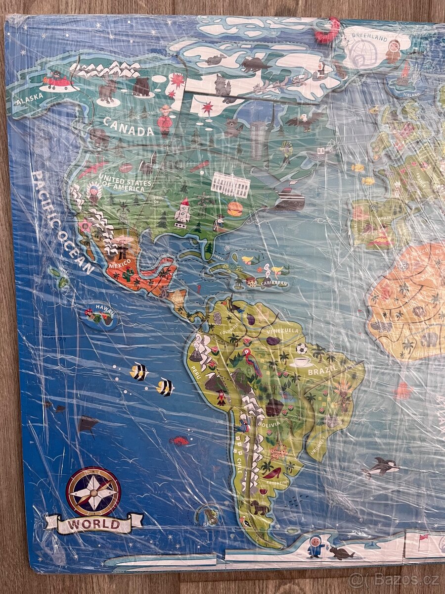 Magnetická mapa světa - 4