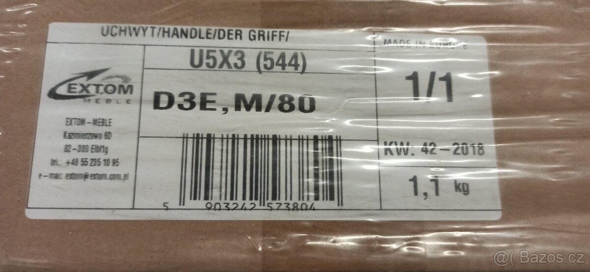 Nábytková úchytka TULIP Hrazda - 4