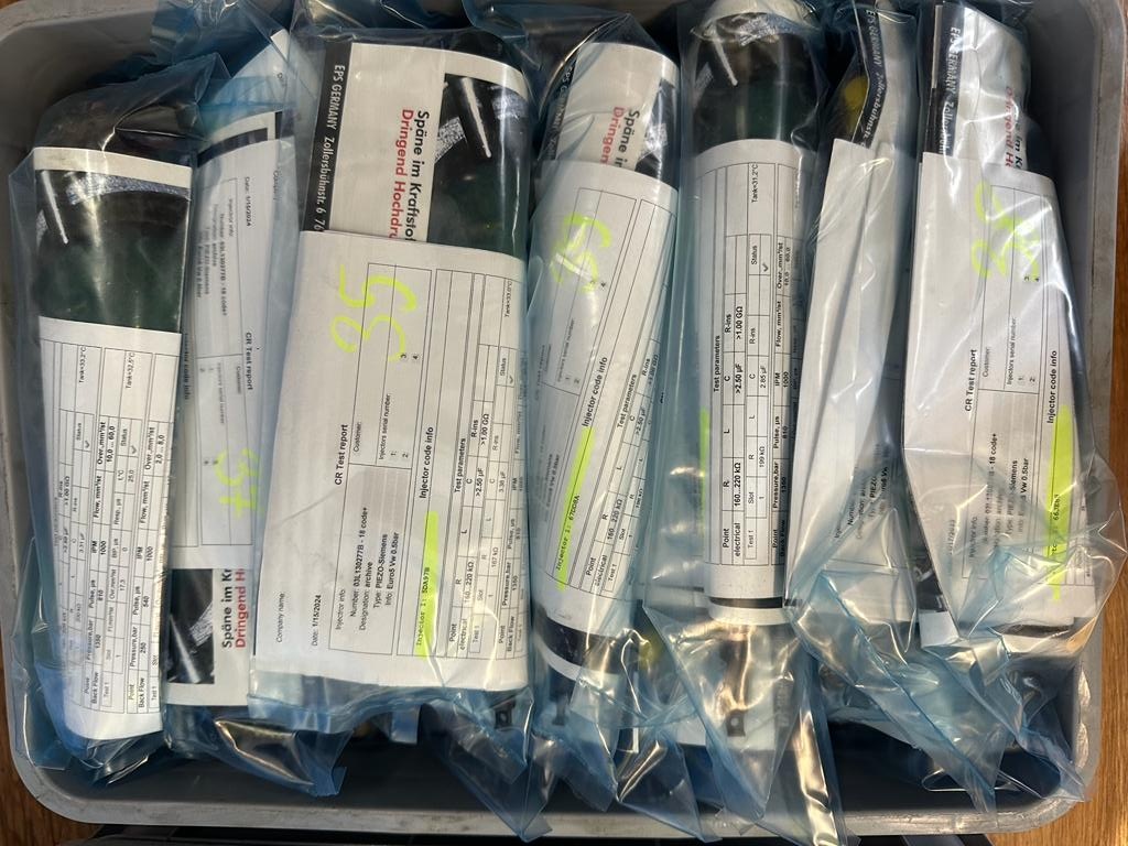 Vstřikovače Siemens 03L130277B v záruce - 4