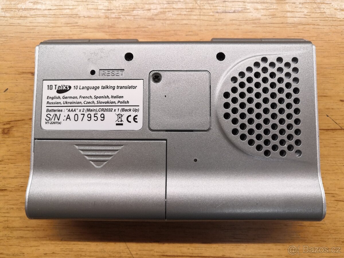 Elektronický překladač z doby kamenné - 4