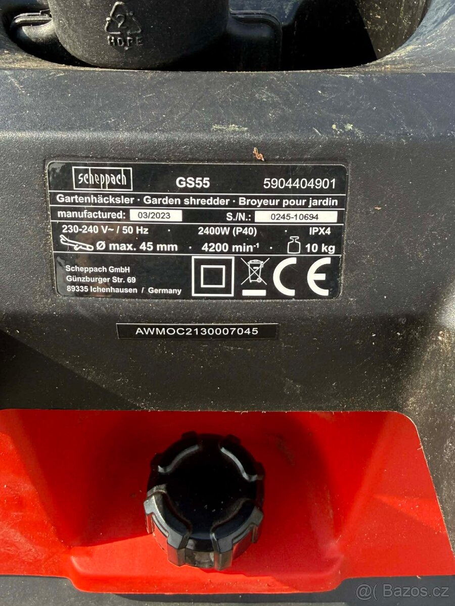 drtič větví Scheppach - 4