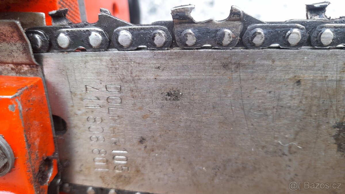Stará historická motorová pila Dolmar 118 - 4
