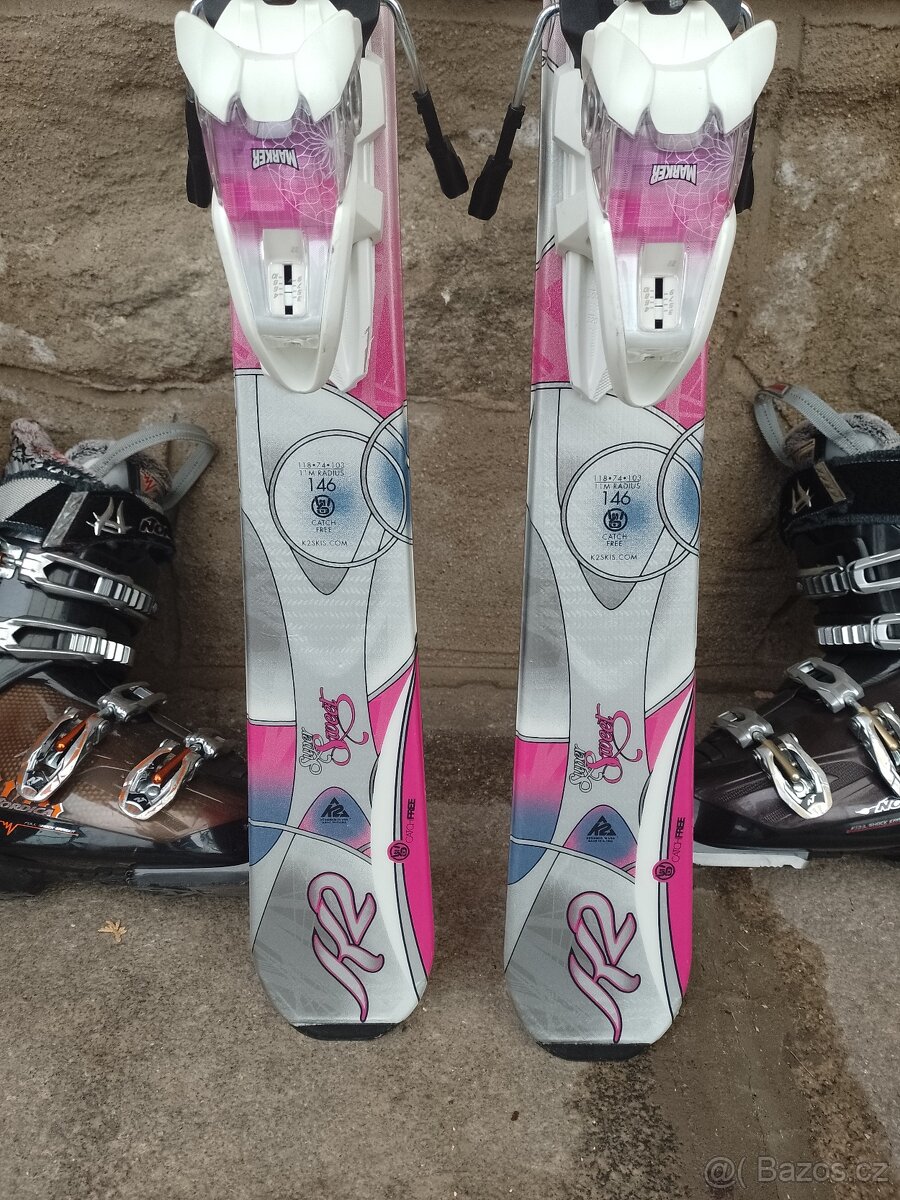 Dámské lyže K2 SUPER SWEET ROCKER 146cm - 4