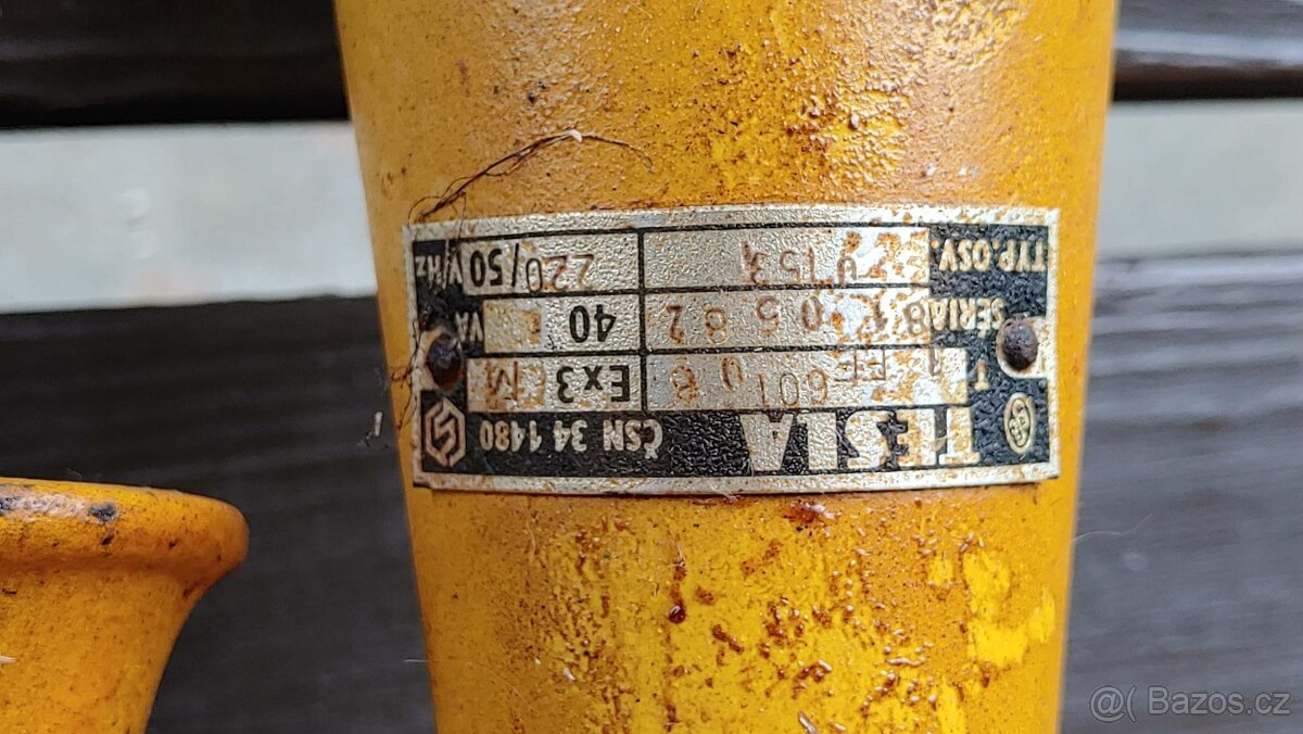 TESLA siréna funkční, Československo,TOP STAV - 4