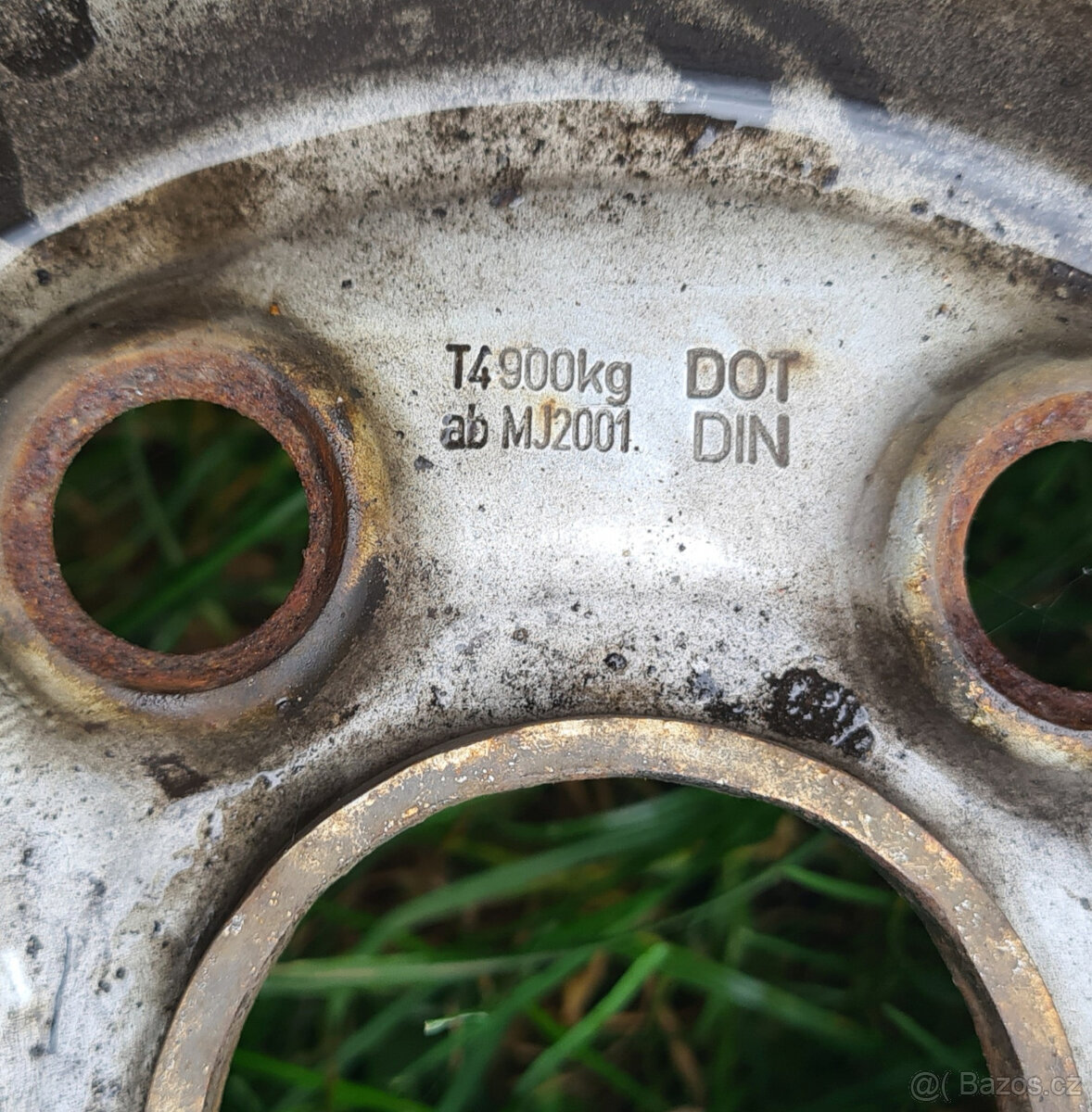 TOP 4x originál plech disk VW Volkswagen T4 - 4