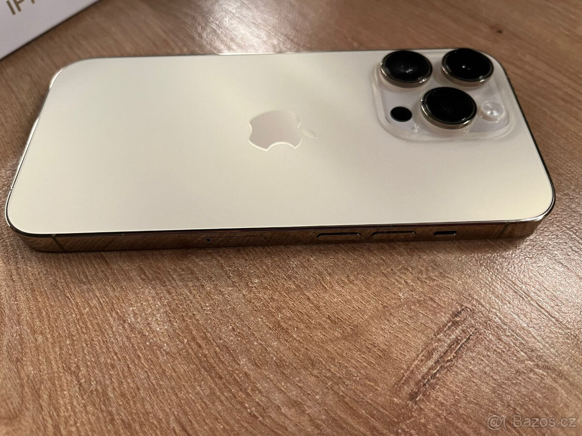 iPhone 14 Pro 128GB zlatá jako nový - 4