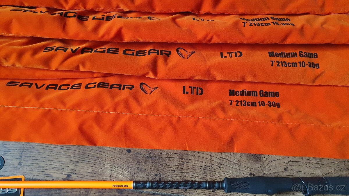 Vláčecí prut Savage Gear Orange LTD Medium Game - 4