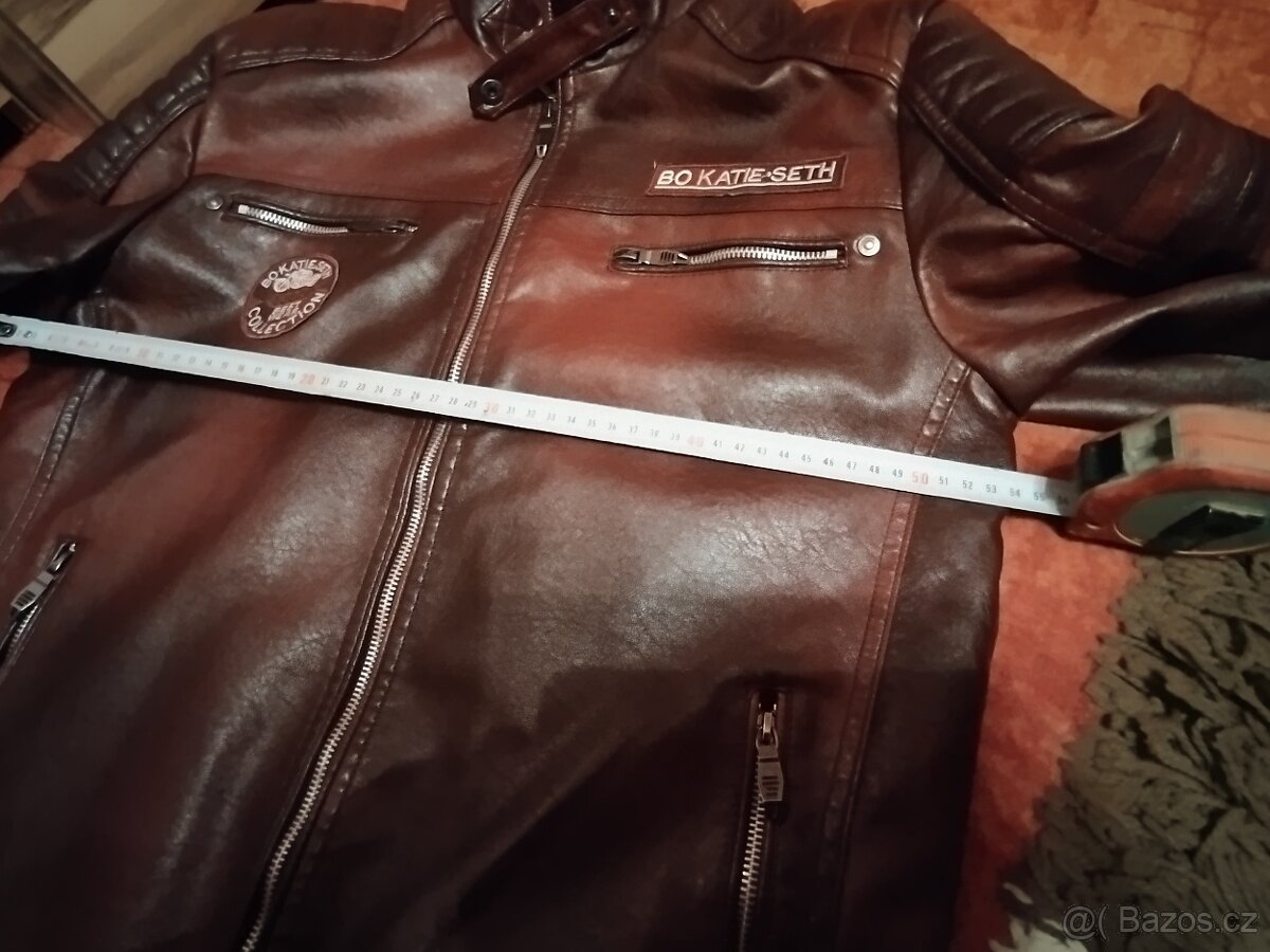 Koženková bunda - 4