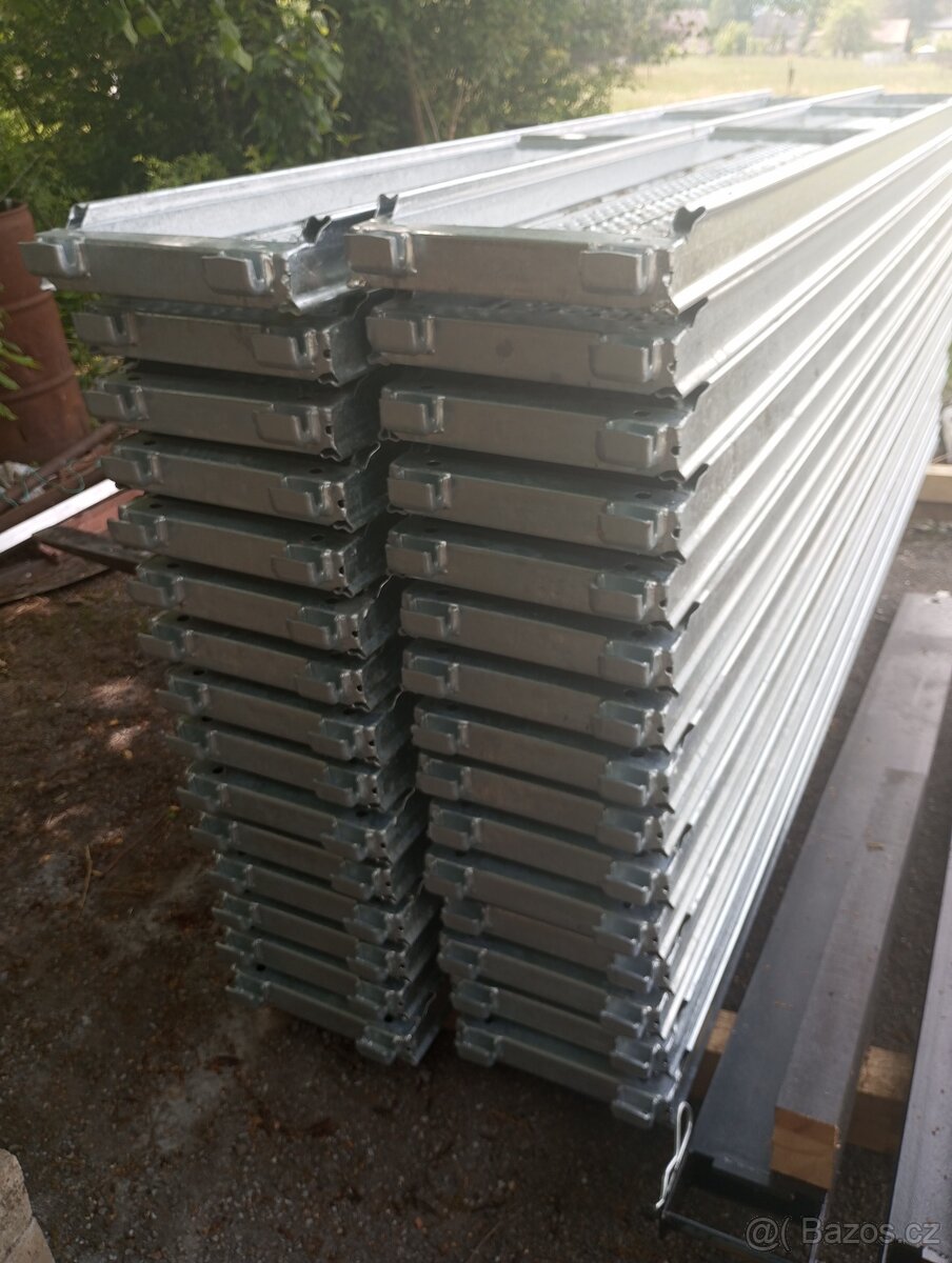 Prodám jednou použité lešeni L73- systém Alfix, Layher - 4