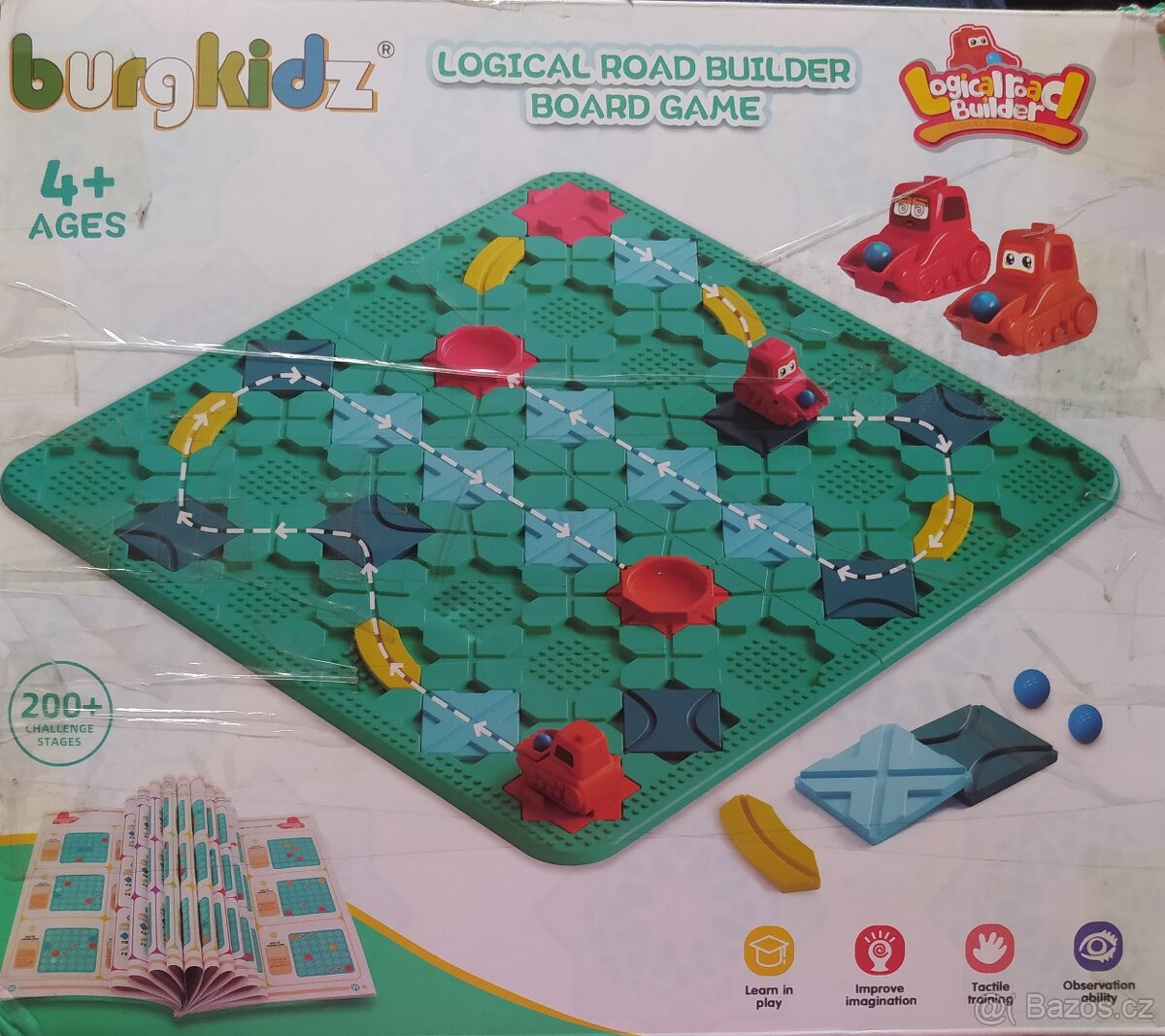 Burgkidz logická stolní hra stavitel silnic - 4