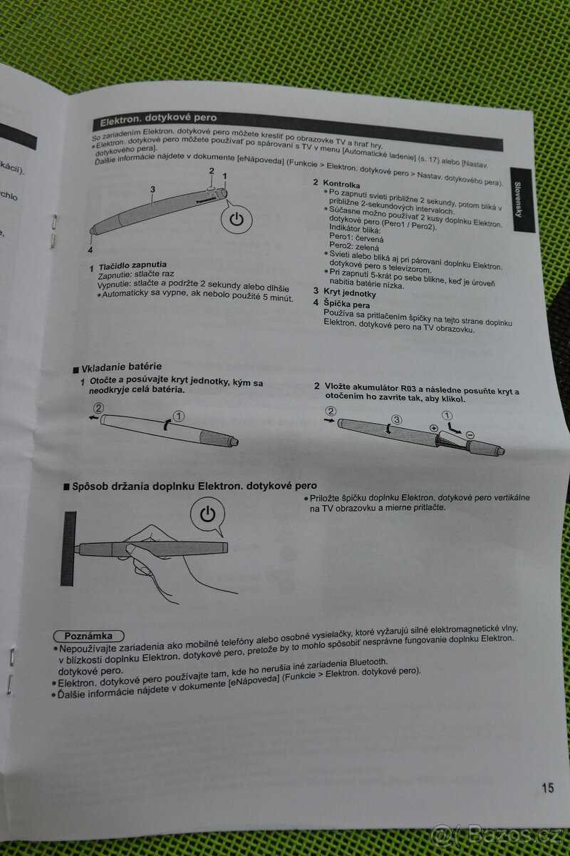 dotekové pero pro TV Panasonic - 4